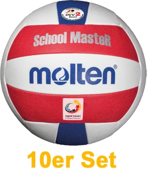 Beach-Volleyball Molten V5B-SM, 10er Set