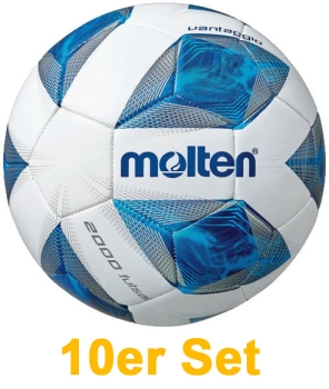 Futsal-Fußball Molten F9A2000, 10er Set