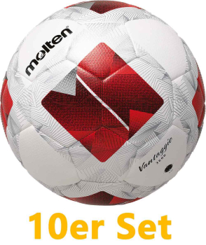Fußball Molten F5N3600-R, 10er Set