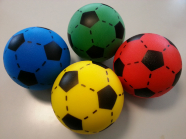 Soft Fußball - 4er Set