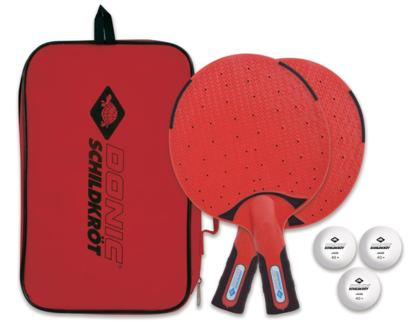 2er Donic Tischtennis-Allwetter-Set Outdoor Weatherproof